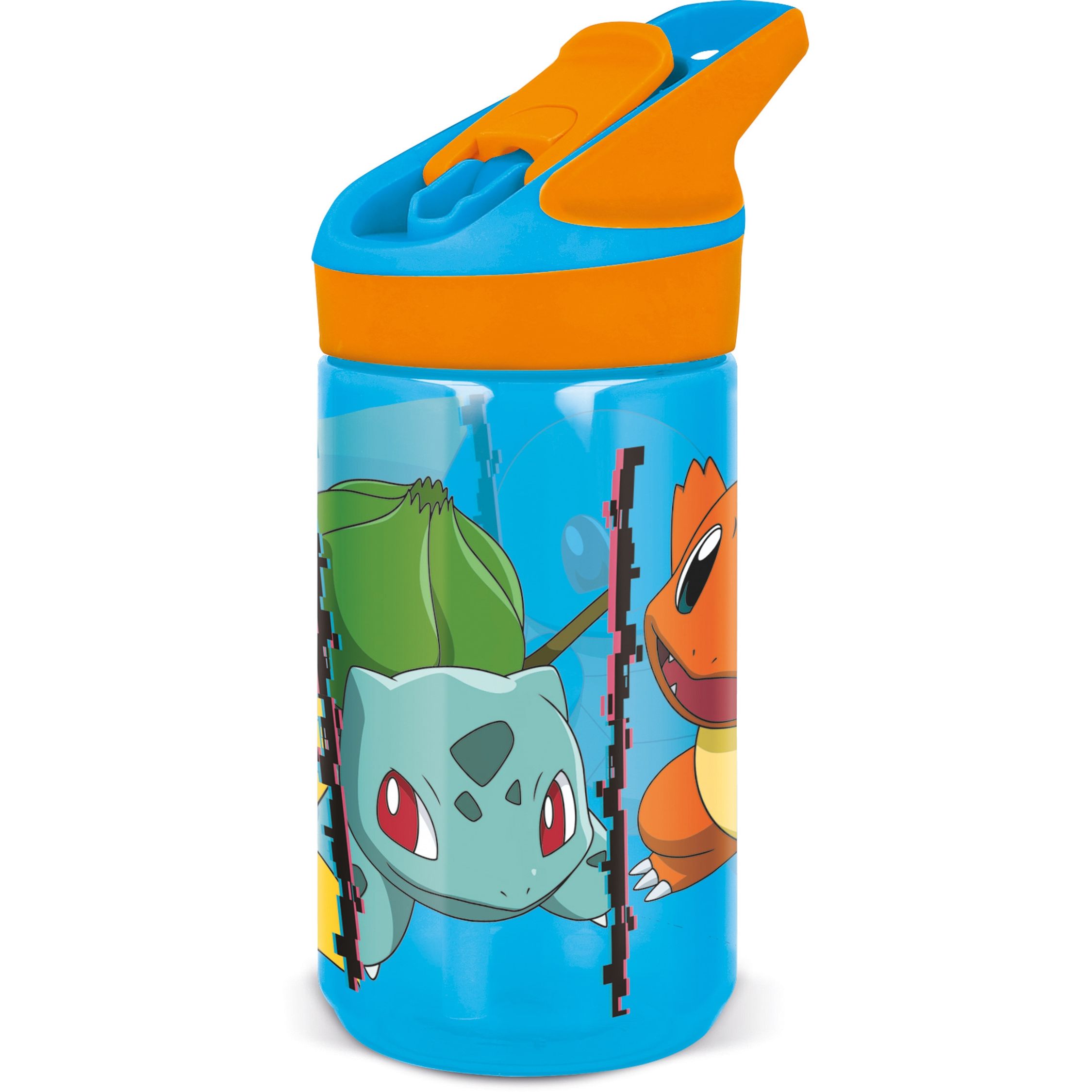 Pokémon drikkedunk - Vandflaske med flipfunktion og sugerør Pokémon drikkedunk - Vandflaske med flipfunktion og sugerør
