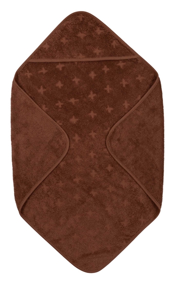 Badeslag - Müsli - 70 x 70 cmâââââââ - Brown Sugar - Økologisk bomuld
