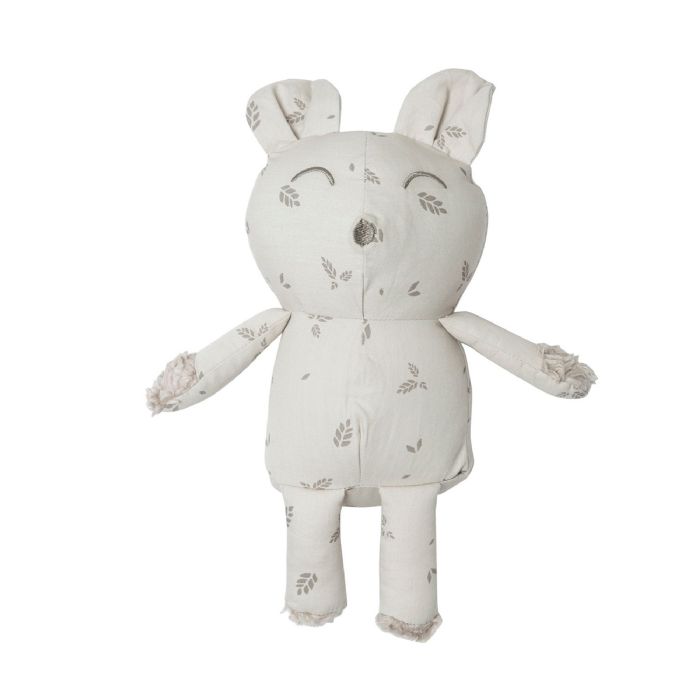 Bjørne krammebamse - GOTS certificeret økologisk bomuld - 25x30 cm - Desert green - Müsli By Green Cotton Oat bear