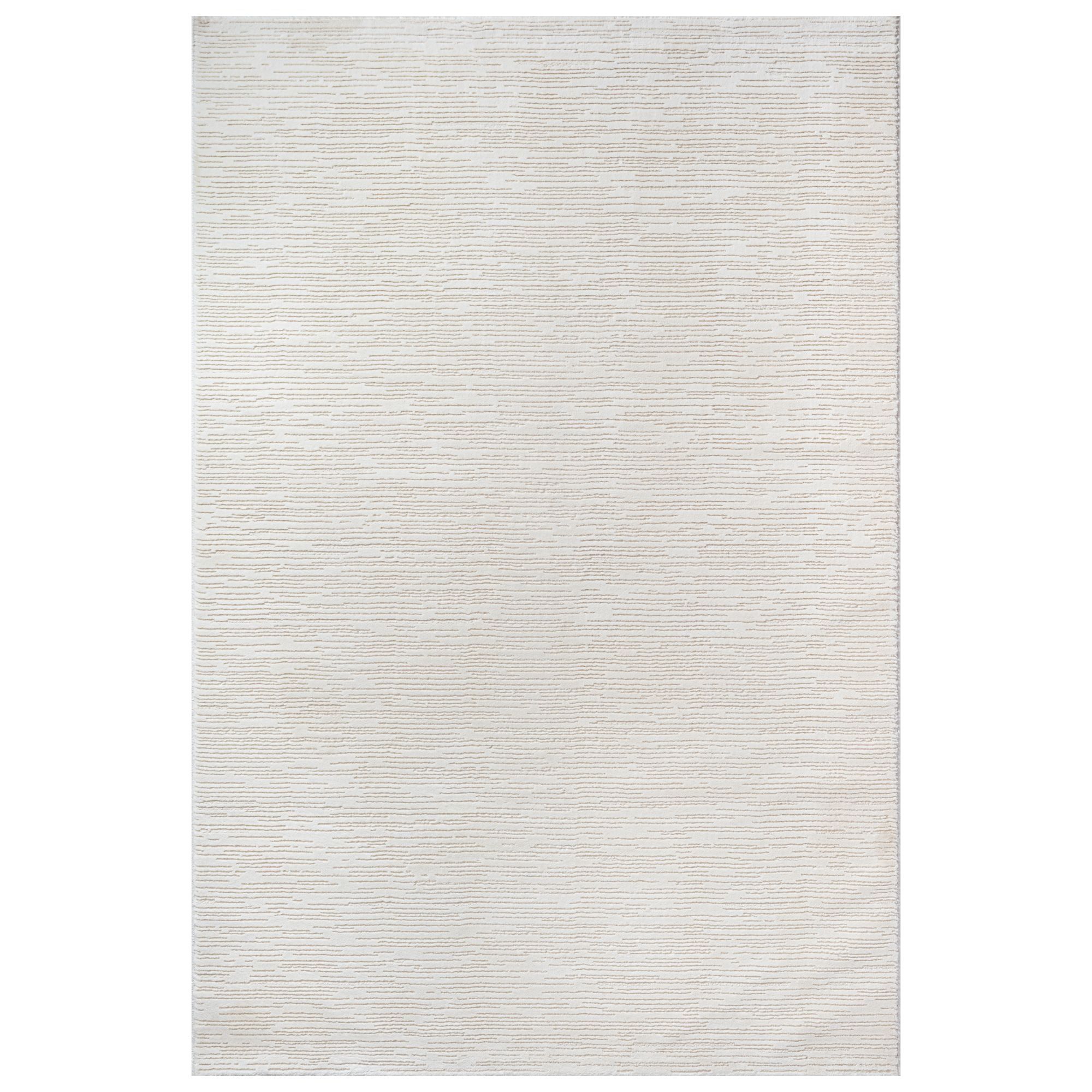 Gulvtæppe - 160x230 cm - Cremefarvet med mønster - Sign - Nordstrand Home