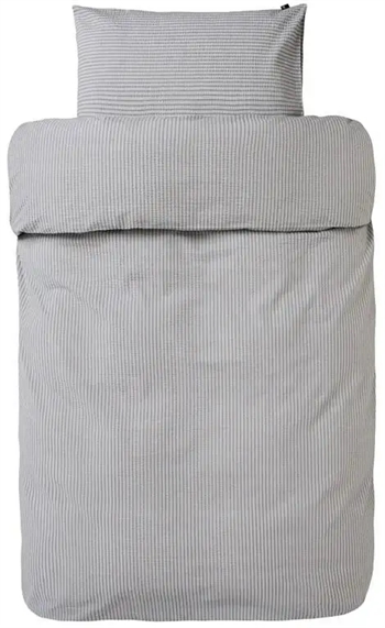 3: Sengetøj 200x220 cm - Slumre grå - Bæk og bølge sengetøj - 100% bomuld - Høie dobbelt dynebetræk