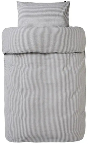 Sengetøj 200x220 cm - Slumre grå - Bæk og bølge sengetøj - 100% bomuld - Høie dobbelt dynebetræk