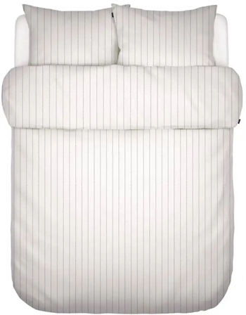 Se Hvidt sengetøj 200x220 cm - Jora White - Sengetøj dobbeltdyne - 100% Bomuldssatin - Marc O'Polo hos Dynezonen.dk