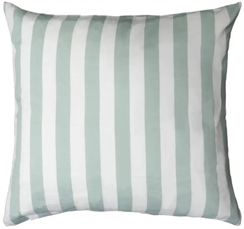 Billede af Pudebetræk 50x70 cm - Nordic Stripe Mint - Mint og Hvid - 100% Bomuldssatin