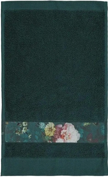 8: Essenza Fleur - Badehåndklæder - 70x140 cm - Mørke grøn - 100% bomuld - Håndklæder fra Essenza