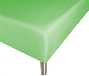 Boxlagen 90×200 cm – Grøn – 100% Bomuld – Faconlagen til madras