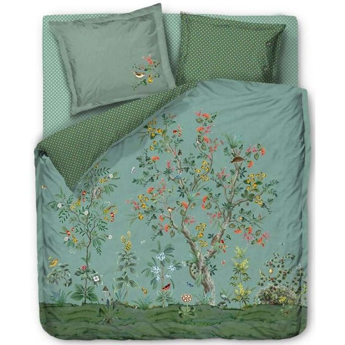 Billede af Sengetøj dobbeltdyne 200x200 cm - Wild and tree sengesæt - Vendbar dynebetræk - 100% bomuld - Pip Studio sengetøj