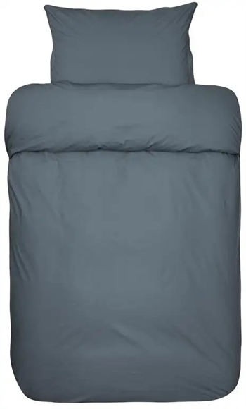 Høie sengetøj - 140x220 cm - Royal blå - 40% bomuld / 60% bambus sengesæt