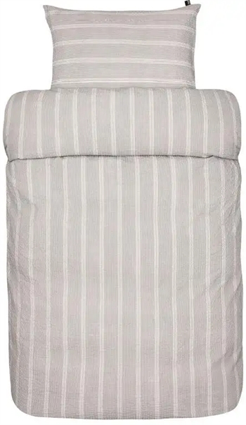 Høie sengetøj - 140x220 cm - Kos Antracit gråt - Sengesæt i 100% bomuld