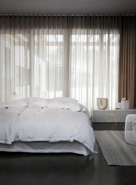Afsnit Udsigt Konvertere Høie dobbelt sengetøj - 200x220 - 100% bomuldssatin