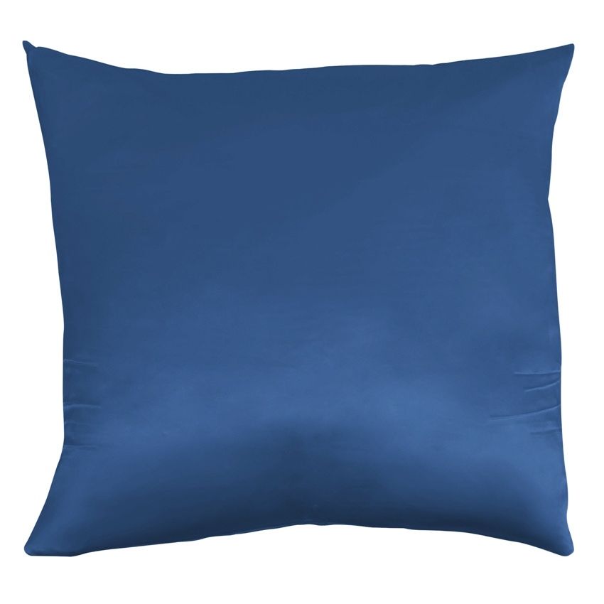 Silke pudebetræk 50x70 cm - Blå - 100% Silke - Butterfly Silk