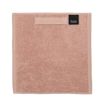 Se Vaskeklud - 30x30 cm - Dus Rosa - 100% Økologisk bomuld - Vaskeklud fra Høie hos Dynezonen.dk