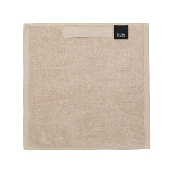 Billede af Vaskeklud - 30x30 cm - Ecru/Beige - 100% Økologisk bomuld - Vaskeklud fra Høie hos Dynezonen.dk