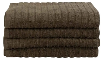 Billede af Badehåndklæde - 70x140 cm - Mørkegrøn - 100% Bomuld - By Borg badehåndklæder