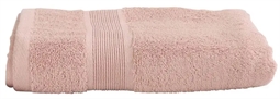 Bambus Håndklæde - 50x100 cm - Lys Rosa - Bambus/bomuld - Frotté håndklæde fra Excellent By Borg