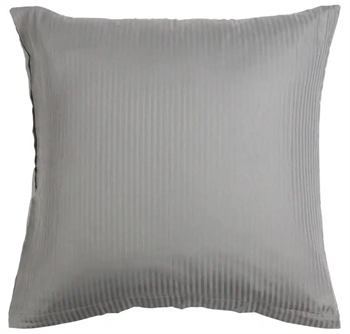 Pudebetræk 50x70 cm - Gråt hovedpudebetræk - Jacquardvævet pudebetræk - 100% egyptisk bomuldssatin