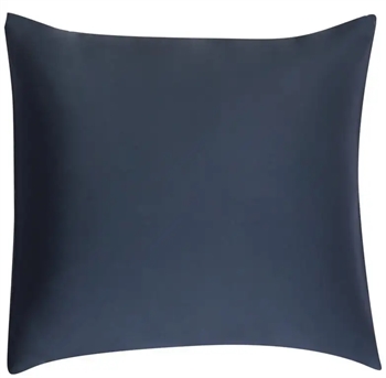Bambus pudebetræk 60x63 cm - Mørkeblå - Satinvævning - 100% Bambus - Nature By Borg