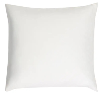 Bambus pudebetræk 60x63 cm - Hvid - Satinvævning - 100% Bambus - Nature By Borg
