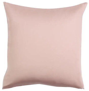 Bambus pudebetræk 60x63 cm - Rosa - Satinvævning - 100% Bambus - Nature By Borg