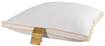 Billede af Special moskuspude - 60x63 cm - Luksus hovedpude - Høj støtte - 4 kammer dunpude - LIXRA Gold