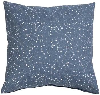Pudebetræk 50x70 cm - Zodiac blue - 100% Bomuld