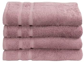 Bambus Badehåndklæde - 70x140 cm - Rosa - Bløde håndklæder fra "Premium - By Borg"
