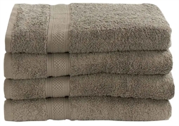 Badehåndklæde - 70x140 cm - 100% Egyptisk bomuld - Grøn - Luksus håndklæder fra "Premium - By Borg
