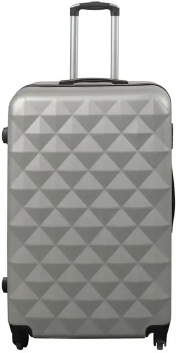 bison Ung Hurtig 🥇 Køb Stor kuffert - Diamant grå - Hardcase kuffert - Billig smart  rejsekuffert - Se den bedste pris!