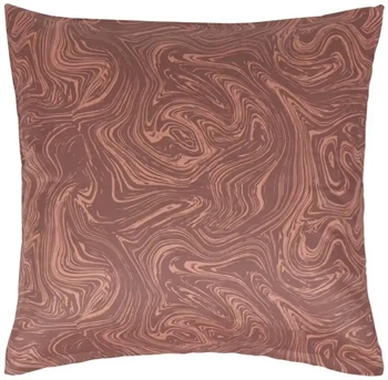 Pudebetræk 60x63 cm - Marble lavender - Hovedpudebetræk i 100% bomuldssatin
