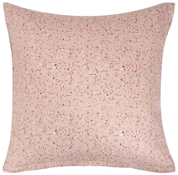 Pudebetræk 60x63 cm - Marble light red - Hovedpudebetræk i 100% bomuldssatin