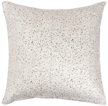 Pudebetræk 60x63 cm - Marble white - Hovedpudebetræk i 100% bomuldssatin