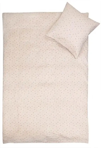Billede af Baby sengetøj 70x100 cm - Soft wood - 100% Bomuldssatin - By Night sengesæt
