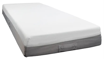 Madras 90x200 - Højde 25 cm - Luksus skummadras med trykaflastende og åndbar gel memoryskum - LIXRA