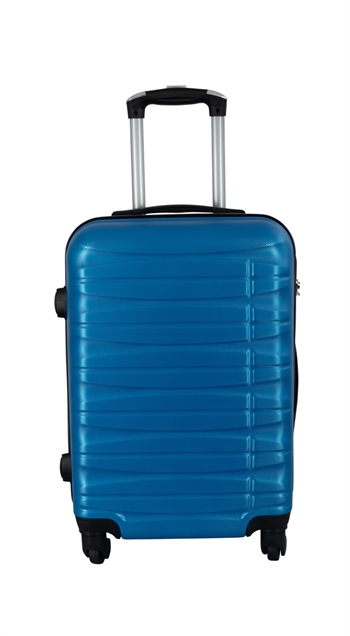 Billede af Kabinekuffert - Hardcase - Blå håndbagage kuffert tilbud
