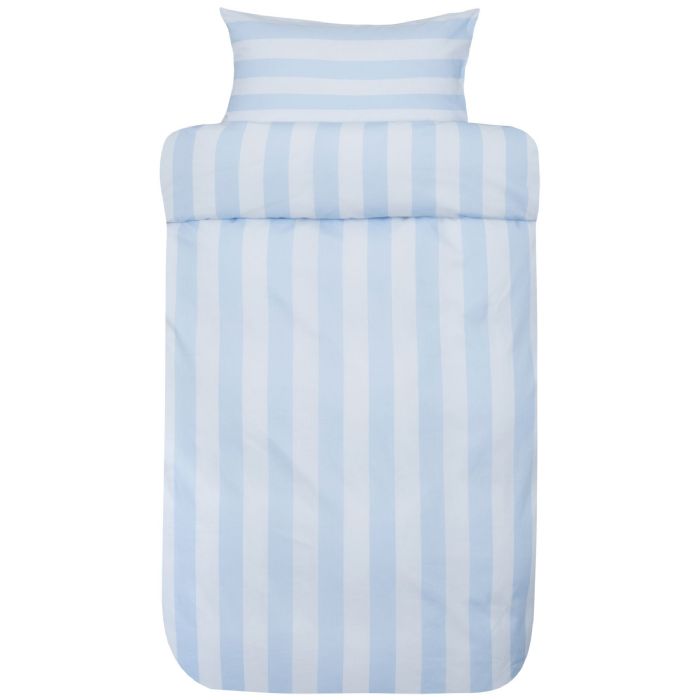 Billede af Høie sengetøj - 140x220 cm - Wilde blue - 100% ekstra fin bomuld sengesæt