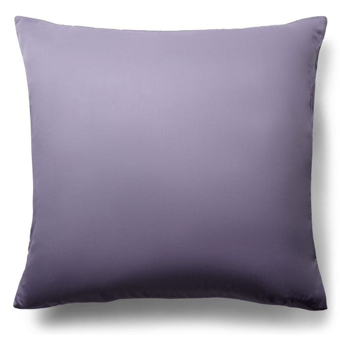 Bambus pudebetræk - 100% Naturligt bambus - 60x63 cm - Lys lilla, satinvævet hovedpudebetræk