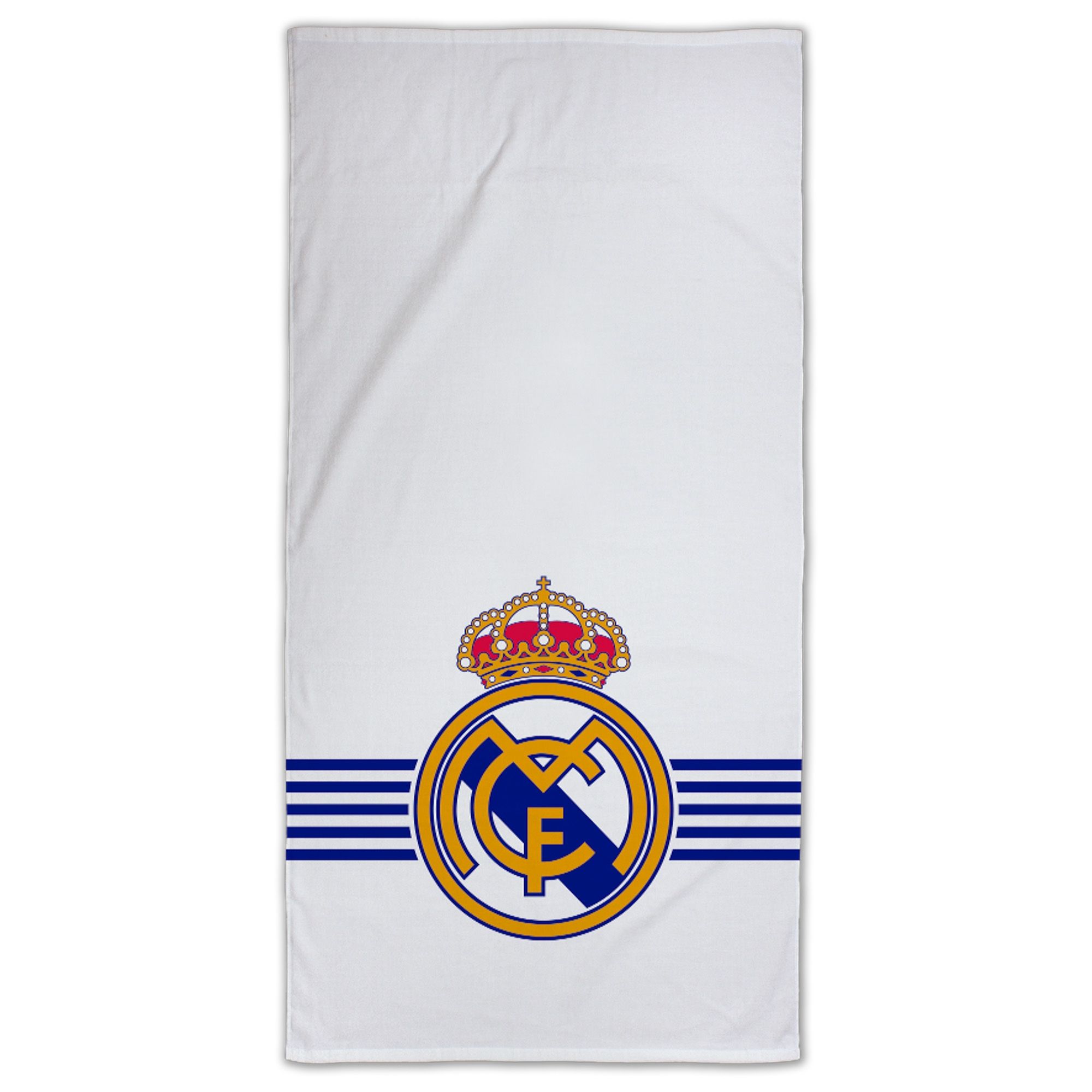 Real Madrid - Badehåndklæde - Hvid - 70x140 cm
