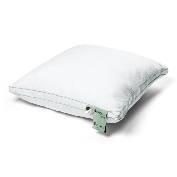 Bambus hovedpude - 100% Allergivenlig bambus - 50x60 cm - 3 Kammer pude fra Nature By Borg 