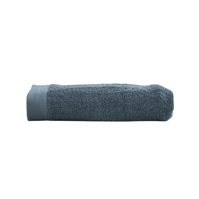 Håndklæde - 100% Blødt bomuld med høj absorberingsevne - 50x100 cm - Mørkeblåt håndklæde fra danske By Borg