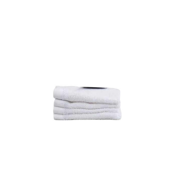 Vaskeklude 4-pak - 100% Blødt bomuld med høj absorberingsevne - 30x30 cm - Hvide vaskeklude fra danske By Borg