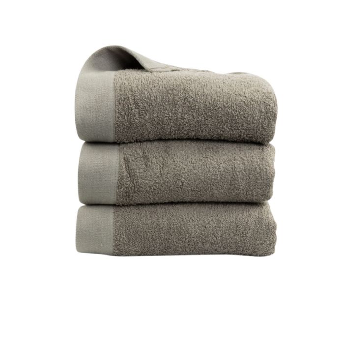 Gæstehåndklæde - 100% Blødt bomuld med høj absorberingsevne - 40x60 cm - Lysegrønt håndklæde fra danske By Borg