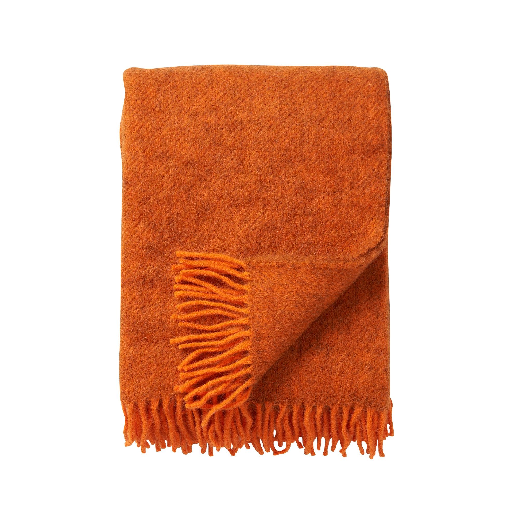 Uldplaid - 130x200 cm - Gotlanduld/lammeuld - Gotland Infinity blue