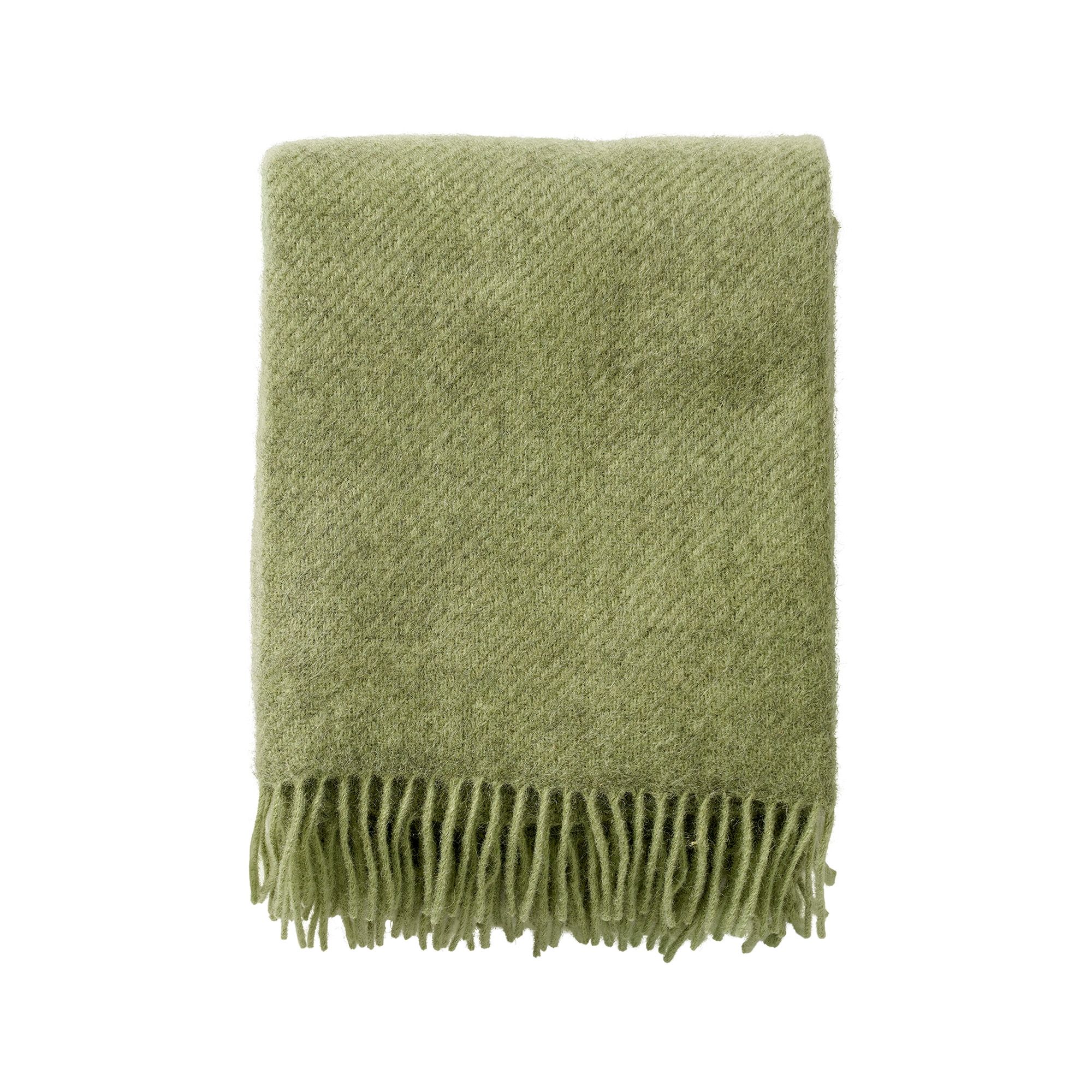 Uldplaid - 130x200 cm - Gotlanduld/lammeuld - Gotland Pear