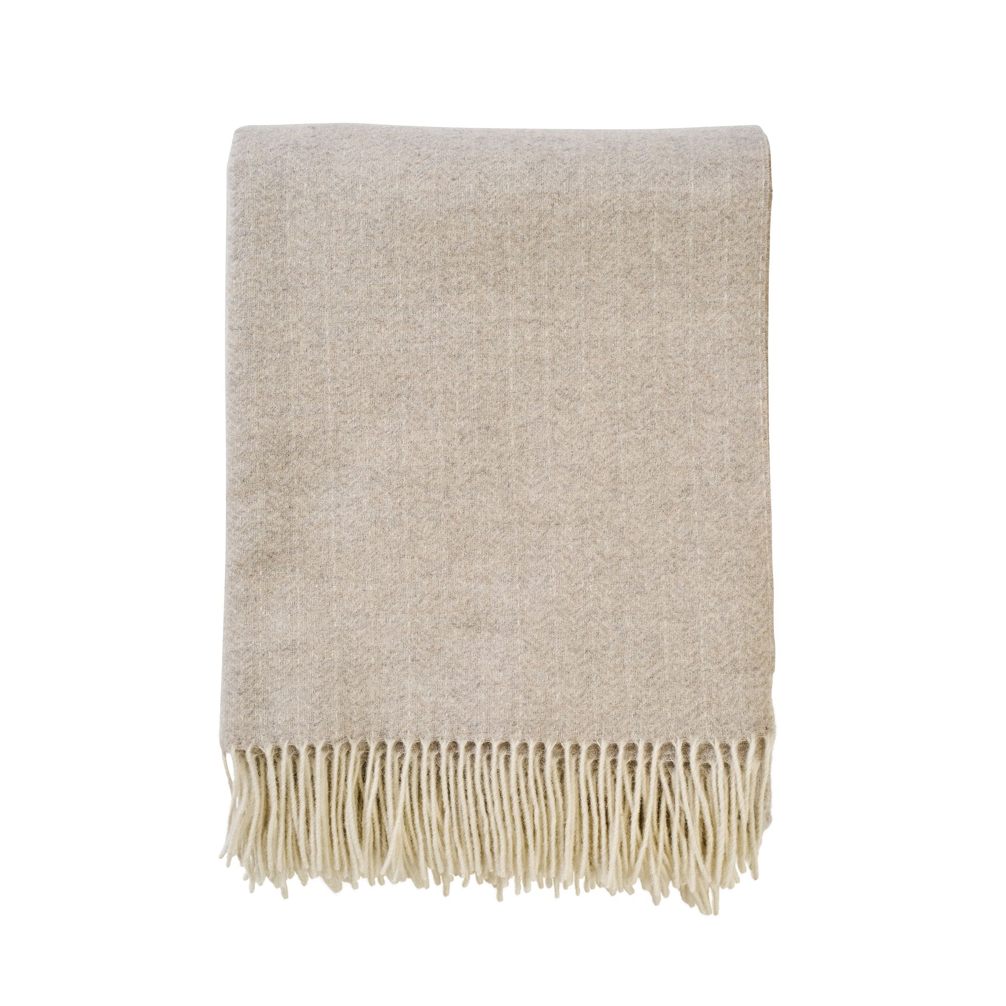 Uldplaid - 140x200 cm - Cashmere og merinould - Lucas Dark Denim