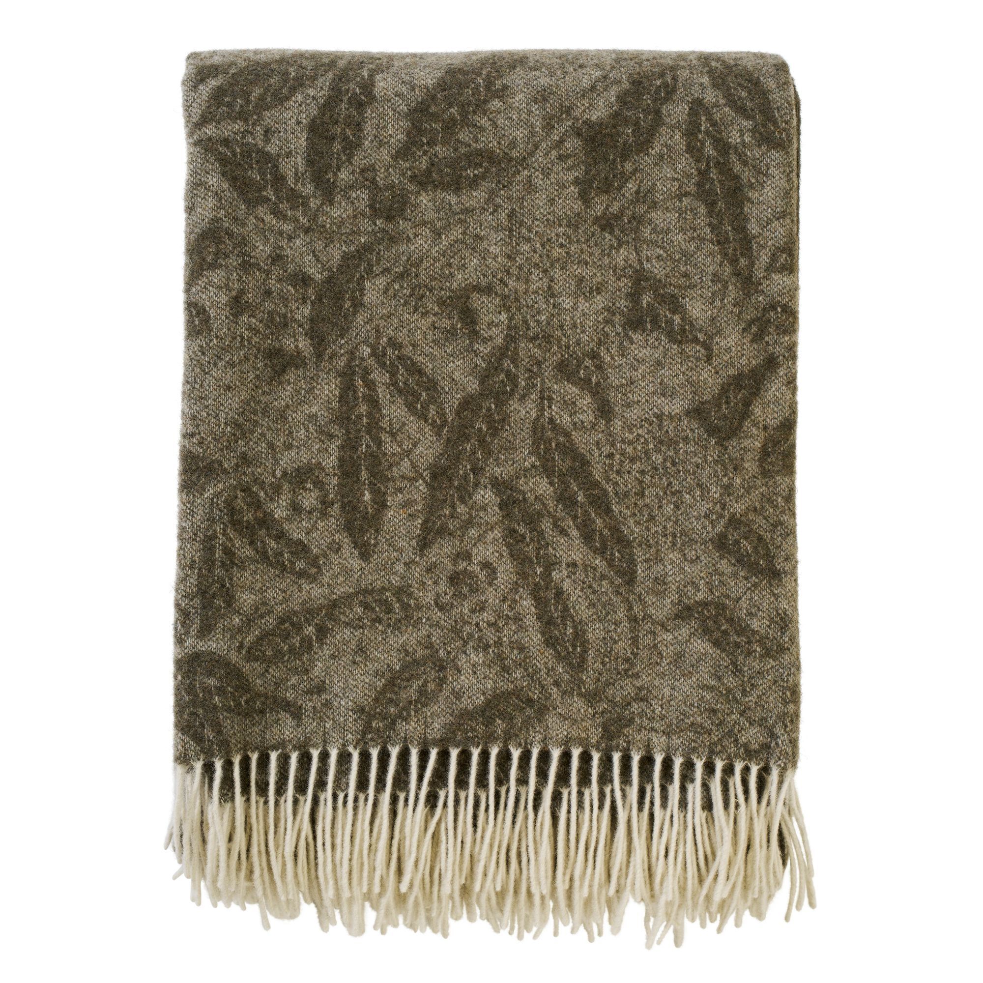 Uldplaid - 140x200 cm - Cashmere og merinould - Fruit Sage