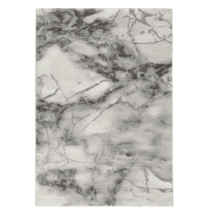 Gulvtæppe - 160x230 cm - Grå med mønster - Craft - Nordstrand Home