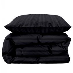 Sengetøj - 100% Damaskvævet bomuldssatin - Södahl Noble - Antracitgrå