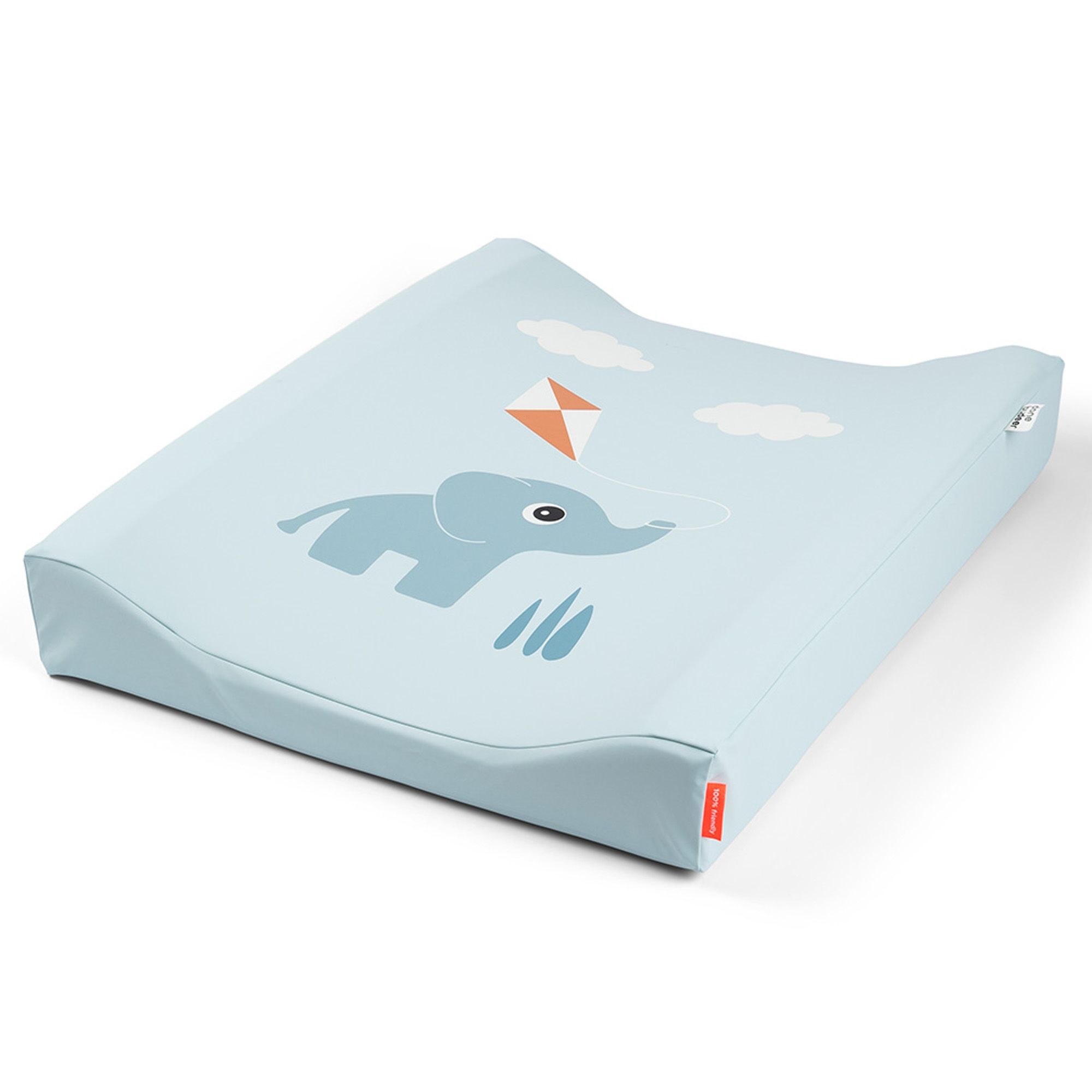 Done By Deer puslepude - Vandafvisende betræk - Playground - Blå billede