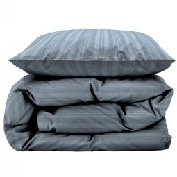 Sengetøj - 100% Damaskvævet bomuldssatin - Södahl Noble - Blå