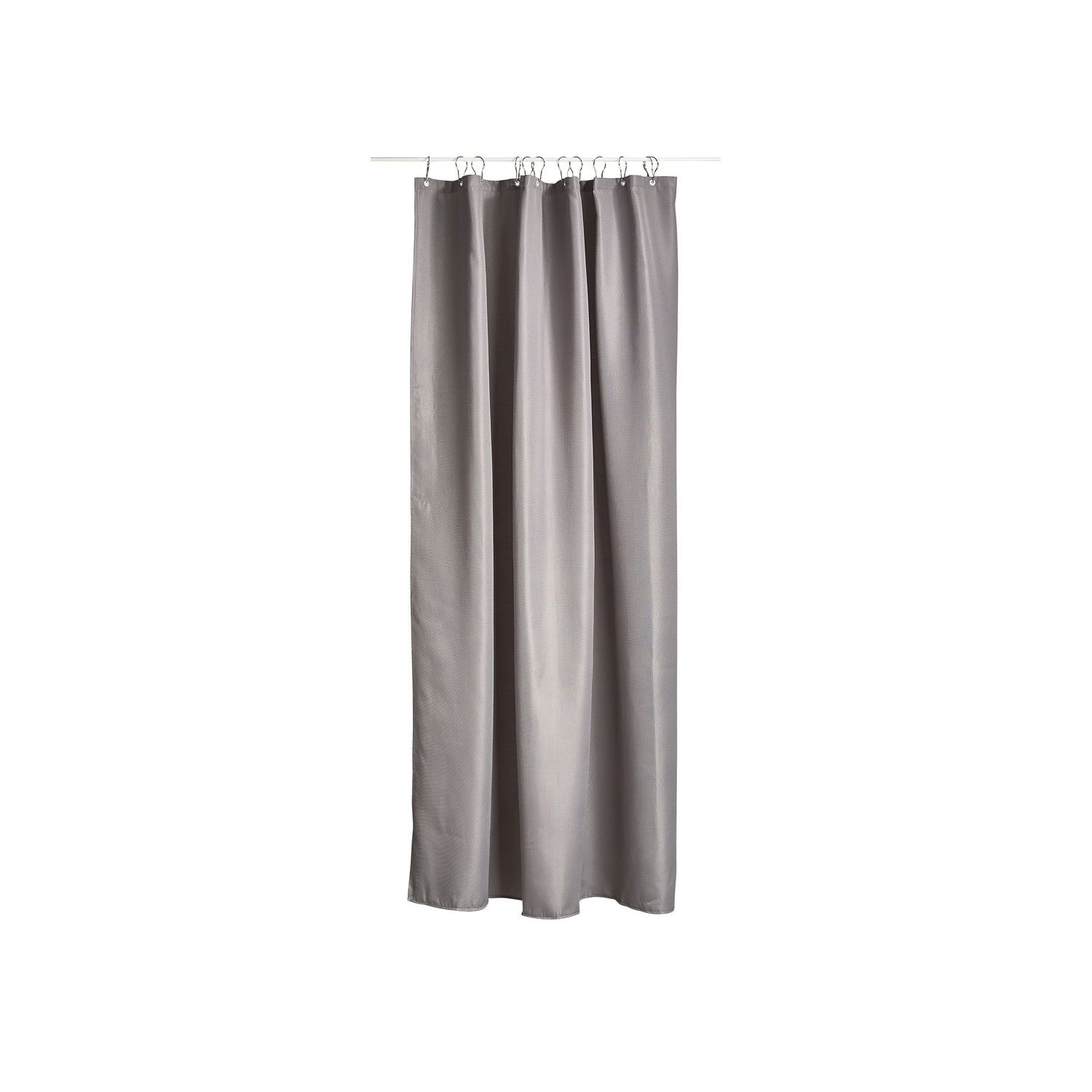 Badeforhæng - 180x220 cm - Zone Denmark Lux - Jacquardvævet Grey